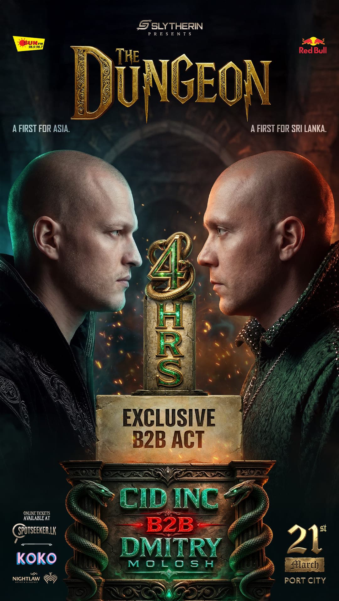 Slytherin Dungeon Poster