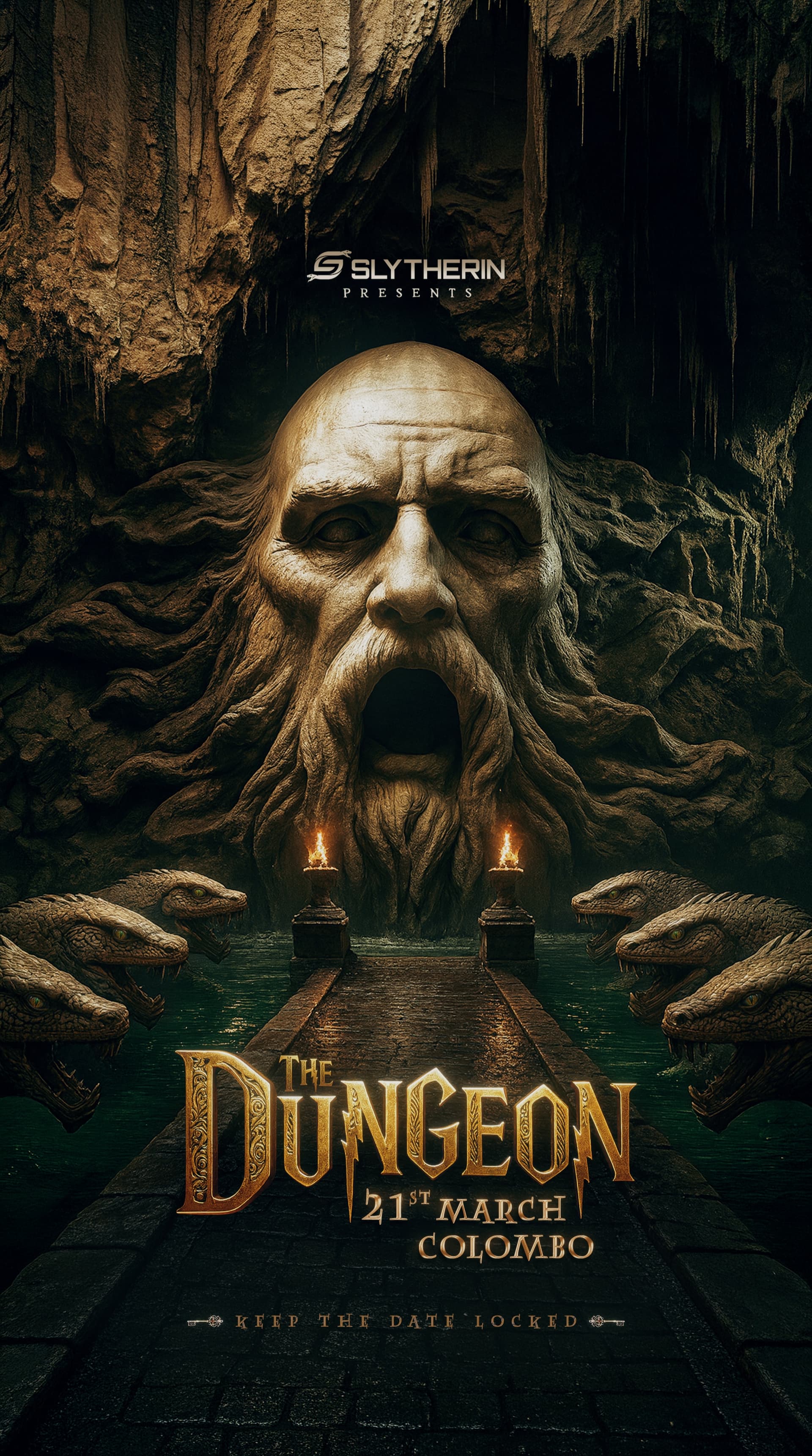 Slytherin Dungeon Poster